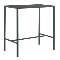 Viadurini in the Garden Gartentische Fest-Garten-Hochtisch aus verzinktem Stahl Made in Italy - Vesna