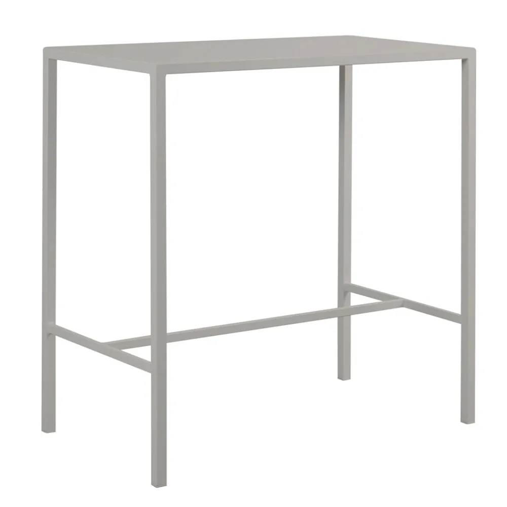 Viadurini in the Garden Gartentische Fest-Garten-Hochtisch aus verzinktem Stahl Made in Italy - Vesna