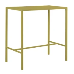 Viadurini in the Garden Gartentische Fest-Garten-Hochtisch aus verzinktem Stahl Made in Italy - Vesna