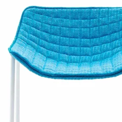 Varaschin Outdoor Hocker-Gartenhocker aus Stahl uns Stoff Summer Set