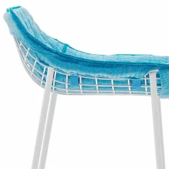 Varaschin Outdoor Hocker-Gartenhocker aus Stahl uns Stoff Summer Set