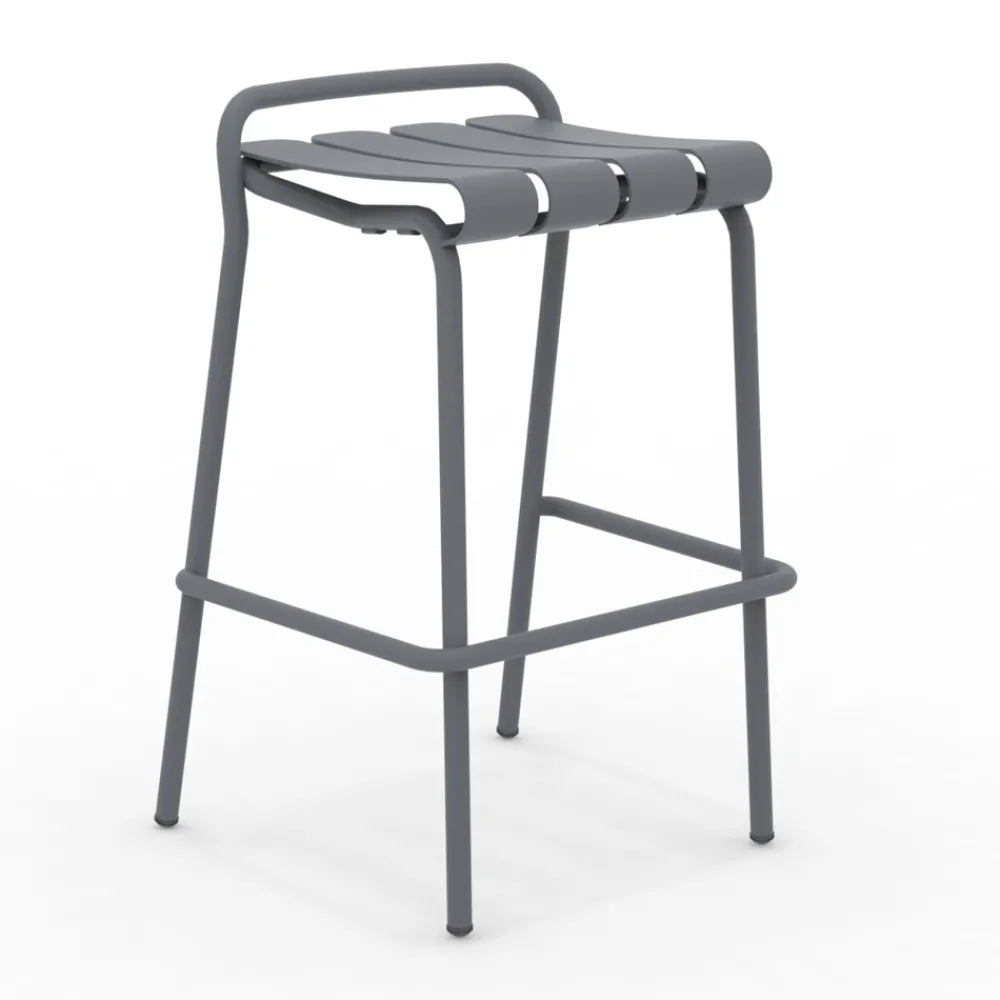 Viadurini in the Garden Outdoor Hocker-Gartenhocker komplett aus Aluminium - Resplendent