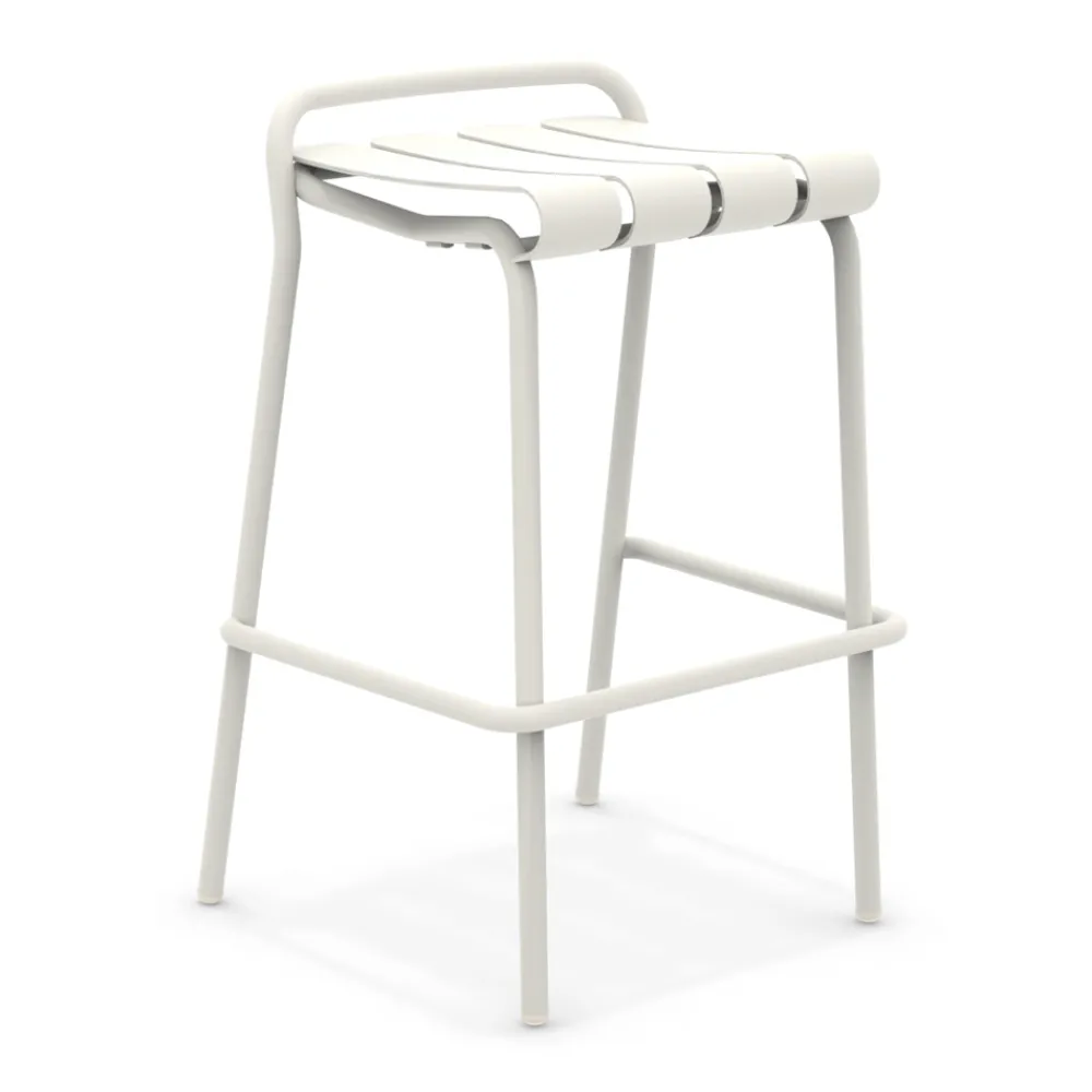 Viadurini in the Garden Outdoor Hocker-Gartenhocker komplett aus Aluminium - Resplendent