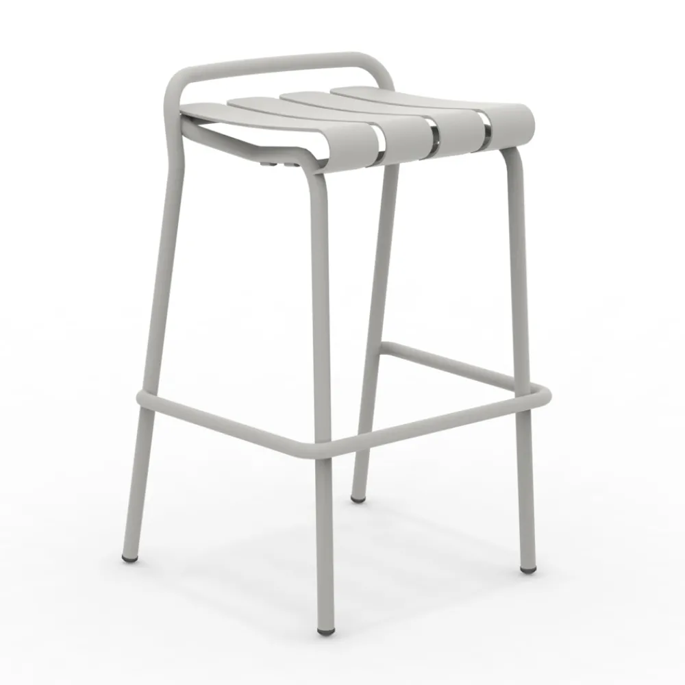 Viadurini in the Garden Outdoor Hocker-Gartenhocker komplett aus Aluminium - Resplendent