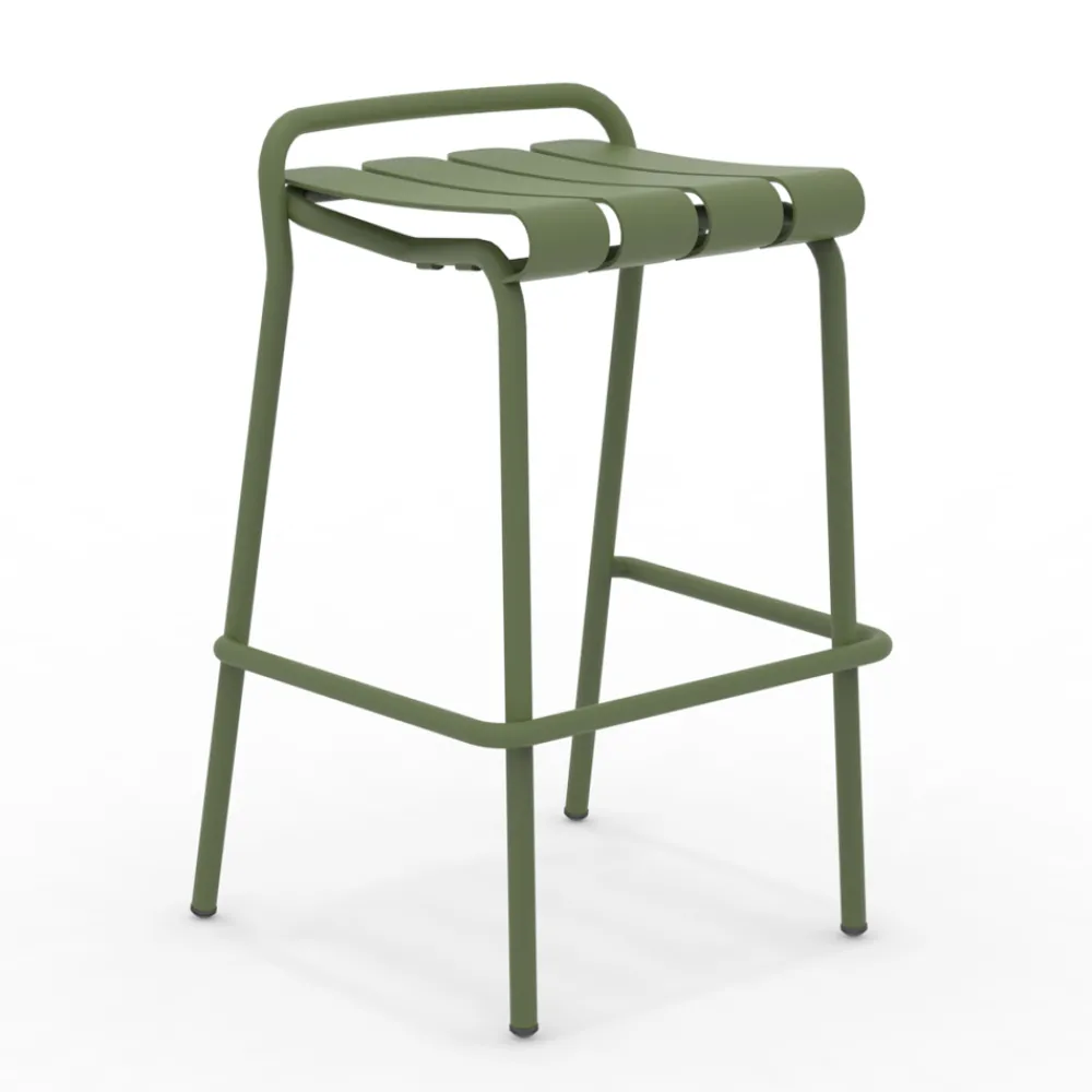 Viadurini in the Garden Outdoor Hocker-Gartenhocker komplett aus Aluminium - Resplendent