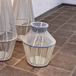 Varaschin Design Beleuchtung-Gartenlampe aus Faser und Aluminium Made in Italy - Cricket von