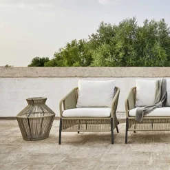 Varaschin Design Beleuchtung-Gartenlampe aus Faser und Aluminium Made in Italy - Cricket von