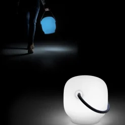 Viadurini in the Garden Lichtmöbel-Gartenlampe aus Polyethylen mit Griff Made in Italy - Galicien