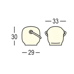 Viadurini in the Garden Lichtmöbel-Gartenlampe aus Polyethylen mit Griff Made in Italy - Galicien