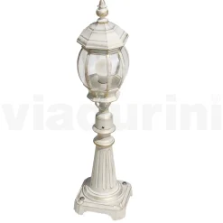 Viadurini Lighting Gartenlampion-Gartenlampe im Vintage-Stil aus weißem Aluminium, hergestellt in Italien – Dodo