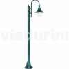 Viadurini Lighting Gartenlampion-Gartenlaterne aus Aluminiumdruckguss, hergestellt in Italien, Anusca