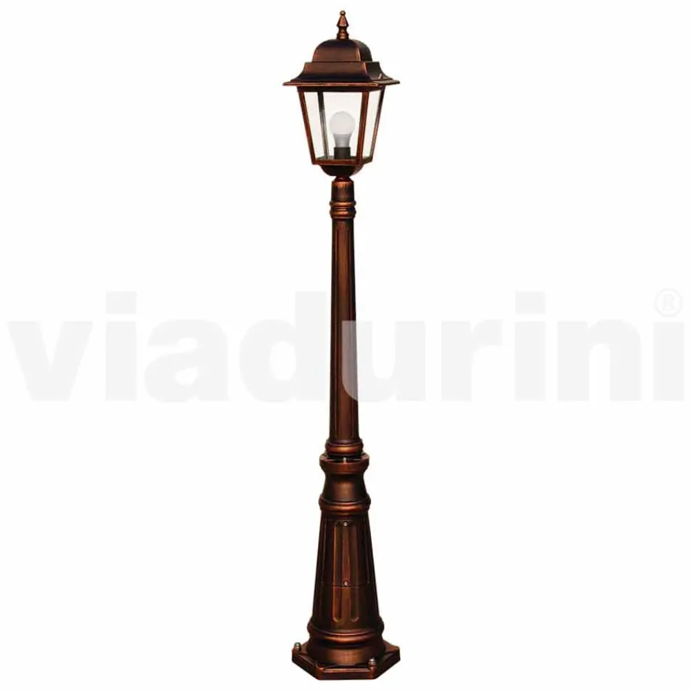 Viadurini Lighting Gartenlampion-Gartenlaternen aus Aluminiumdruckguss, hergestellt in Italien, Aquilina