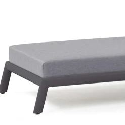 Viadurini in the Garden Sonnenliegen-Gartenliege aus Aluminium mit Stoffbezug - Eufemia