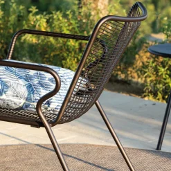 Viadurini in the Garden Sonnenliegen-Gartenliege aus farbigem Metall Made in Italy - Vikas