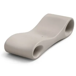 Viadurini in the Garden Sonnenliegen-Gartenliege aus farbigem Polyethylen Made in Italy - Flores