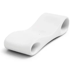 Viadurini in the Garden Sonnenliegen-Gartenliege aus farbigem Polyethylen Made in Italy - Flores