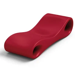 Viadurini in the Garden Sonnenliegen-Gartenliege aus farbigem Polyethylen Made in Italy - Flores