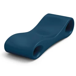 Viadurini in the Garden Sonnenliegen-Gartenliege aus farbigem Polyethylen Made in Italy - Flores