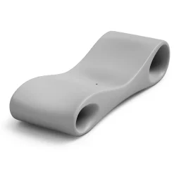 Viadurini in the Garden Sonnenliegen-Gartenliege aus farbigem Polyethylen Made in Italy - Flores