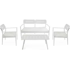 Viadurini in the Garden Garten Lounge Set-Gartenlounge aus Aluminium in verschiedenen Ausführungen - Souvenir