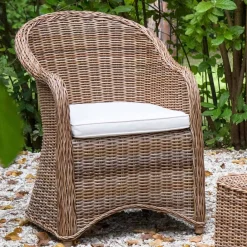 Viadurini in the Garden Garten Lounge Set-Gartenlounge aus Aluminium und Polyrattan Geflecht - Melina