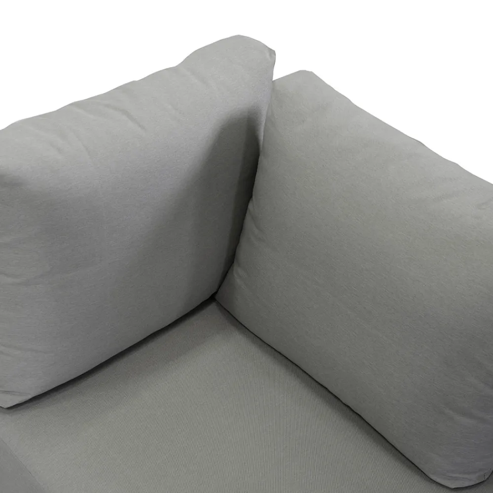 Viadurini in the Garden Garten Lounge Set-Garten-Lounge aus Aluminium - Pastellfarben