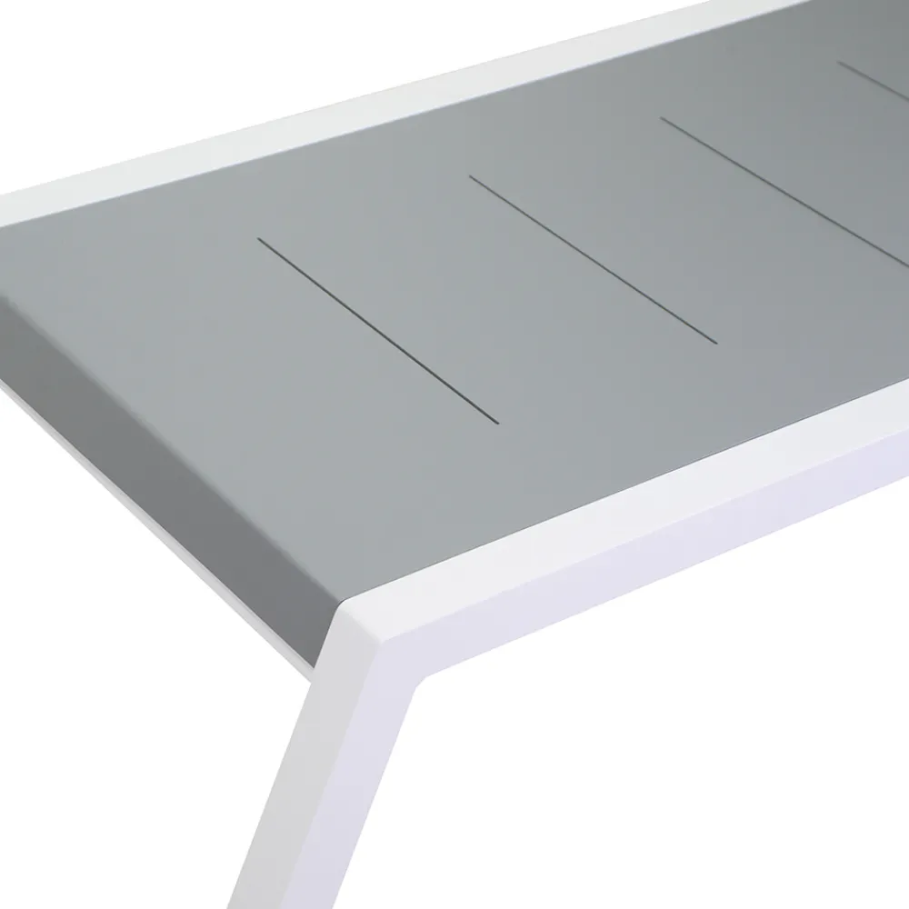 Viadurini in the Garden Garten Lounge Set-Garten-Lounge aus Aluminium - Pastellfarben