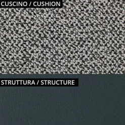 Viadurini in the Garden Garten Lounge Set-Gartenlounge mit 1 Sofa und 2 Sesseln Made in Italy - Planter