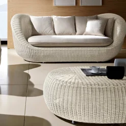 Viadurini in the Garden Garten Lounge Set-Gartenlounge-Set aus handgeflochtenem Polyrattan - Eder