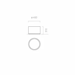 Viadurini in the Garden Gartenideen-Gartenpflanzgefäß mit rundem oder rechteckigem Design aus Stahl Made in Italy - Philly