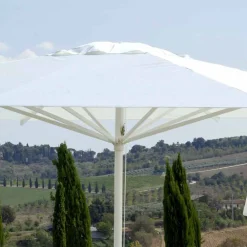 Viadurini in the Garden Gartenschirm-Gartenschirm aus Acrylgewebe und Aluminium Made in Italy - Solero