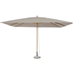 Viadurini in the Garden Gartenschirm-Gartenschirm mit taubengrauem Polyestertuch 3x4 mt, Homemotion - Lucius