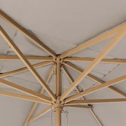 Viadurini in the Garden Gartenschirm-Gartenschirm mit taubengrauem Polyestertuch 3x4 mt, Homemotion - Lucius