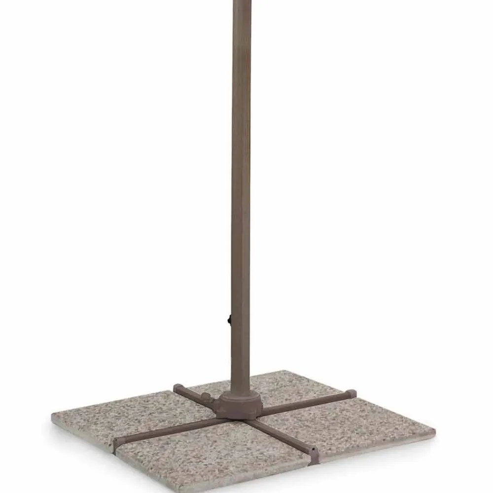 Viadurini in the Garden Gartenschirm-Gartenschirm, 3x4 aus Polyester mit Aluminiumstruktur - Texas