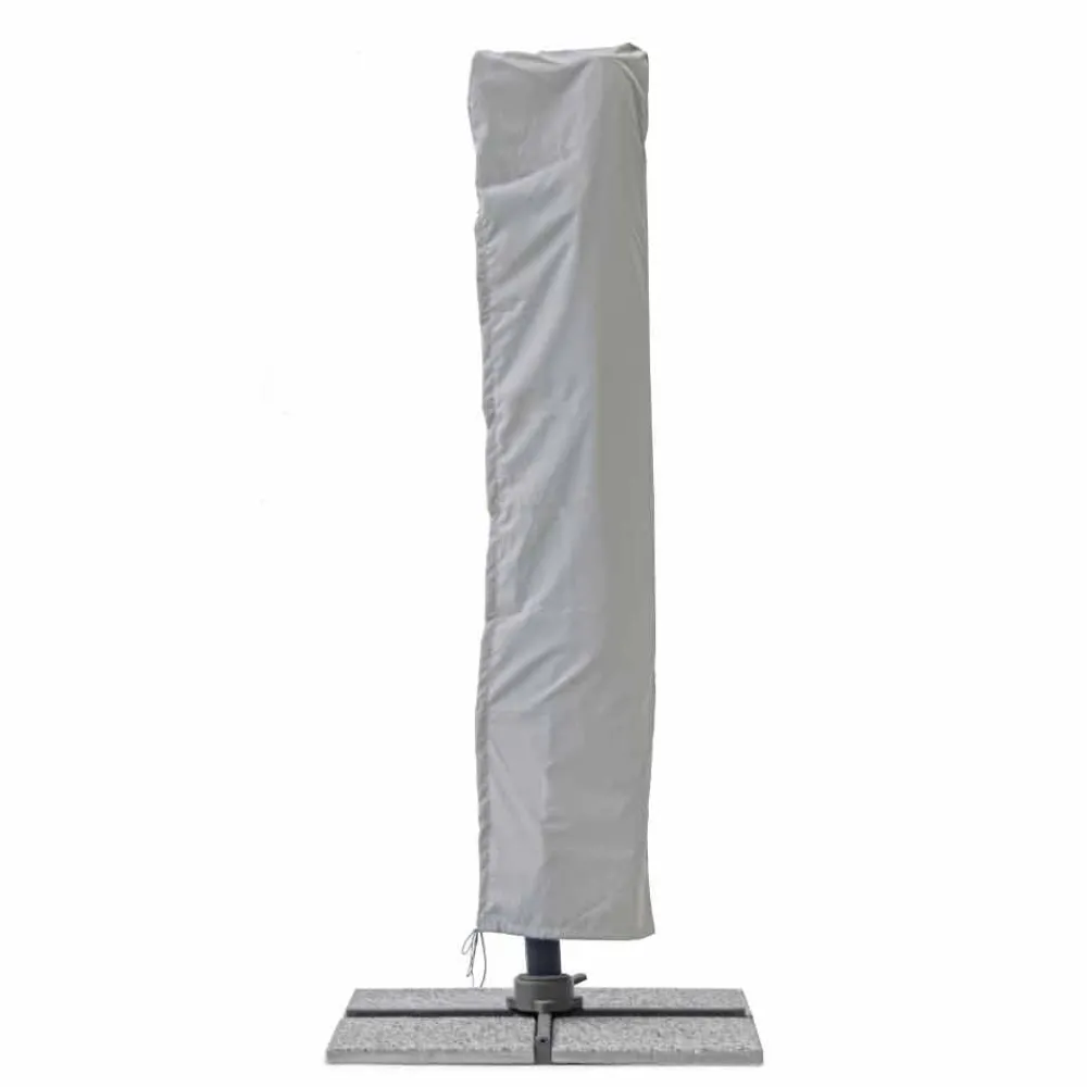 Viadurini in the Garden Gartenschirm-Gartenschirm, 3x4 mit Polyestertuch in Hellgrau - Dalton