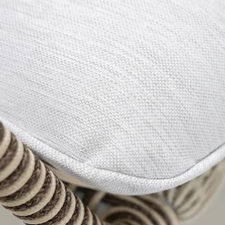 Viadurini in the Garden Metallsessel-Gartensessel aus Aluminium und Seilgeflecht - Alcor