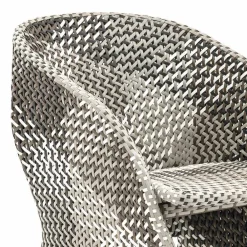 Varaschin Sessel Rattan-Gartensessel aus farbig geflochtener Kunstfaser - Maat von