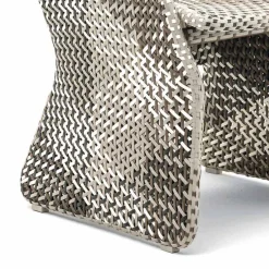 Varaschin Sessel Rattan-Gartensessel aus farbig geflochtener Kunstfaser - Maat von