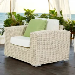 Viadurini in the Garden Sessel Rattan-Gartensessel aus handgeflochtenem Polyrattan - Yoko