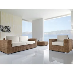 Viadurini in the Garden Sessel Rattan-Gartensessel aus handgeflochtenem Polyrattan - Yoko