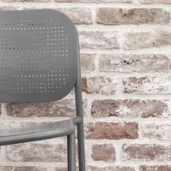 Viadurini in the Garden Metallsessel-Gartensessel aus lackiertem Metall Made in Italy 2 Stück - Synergy