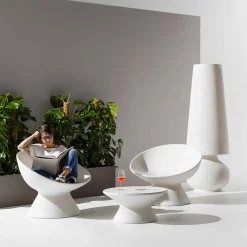 Viadurini in the Garden Sessel Kunststoff-Gartensessel aus modernem farbigem Polyethylen Made in Italy - Desmond