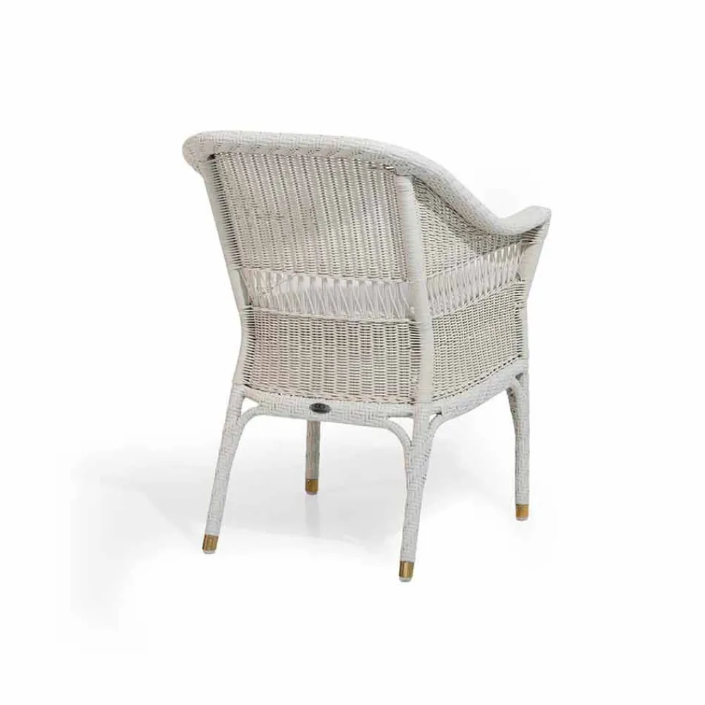 Viadurini in the Garden Sessel Kunststoff-Gartensessel aus Polyethylen handgeflochten Chad