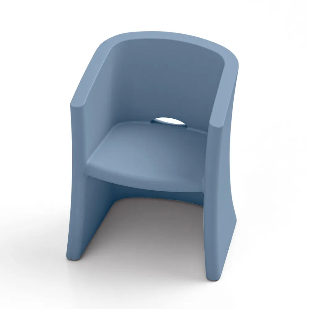 Viadurini in the Garden Sessel Kunststoff-Gartensessel aus Polyethylen mit Armlehnen Made in Italy - Perez