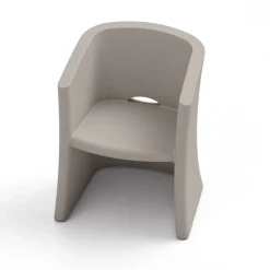 Viadurini in the Garden Sessel Kunststoff-Gartensessel aus Polyethylen mit Armlehnen Made in Italy - Perez