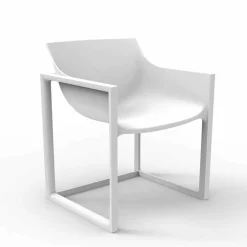 Vondom Sessel Kunststoff-Gartensessel aus Polypropylen mit Glasfaser Wallstreet von , 2 Stücke