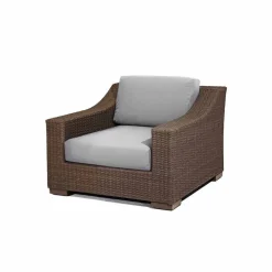 Viadurini in the Garden Sessel Kunststoff-Gartensessel handgeflochten aus Polyethylen Joe