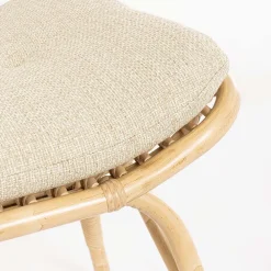 Viadurini in the Garden Metallsessel-Gartensessel mit Fußstütze und Kunstfasergeflecht - Matter