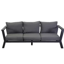 Viadurini in the Garden Gartensofas-Gartensofa aus Aluminium - Pastellfarben