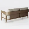 Viadurini in the Garden Gartensofas-Gartensofa aus Teakholz und Stoff Made in Italy - Briga